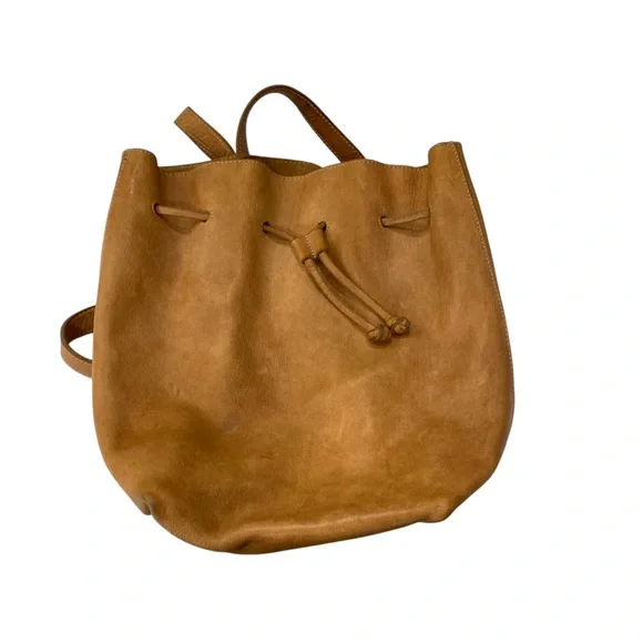Madewell | Bags | Madewell Somerset Tan Leather Mini Bucket  display picture 3